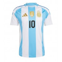 Argentina Lionel Messi #10 Hjemmedrakt Copa America 2024 Kortermet